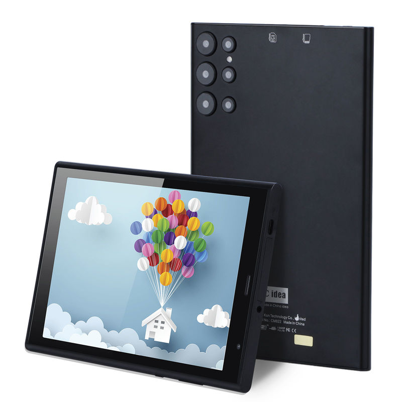 C 아이디어 8인치 안드로이드 태블릿 PC 8GB 램 512GB 롬 쿼드 코어 800*1280 HD 태블릿 WIFI/SIM 카드 CM822 (흑)