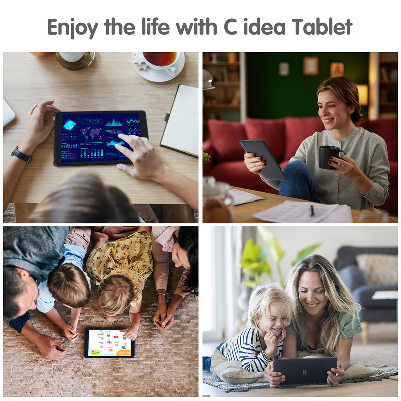 C 아이디어 휴대용 8인치 태블릿 안드로이드 13 블루 라이트 화면 와이파이 32GB+64GB 확장 HD IPS CM825