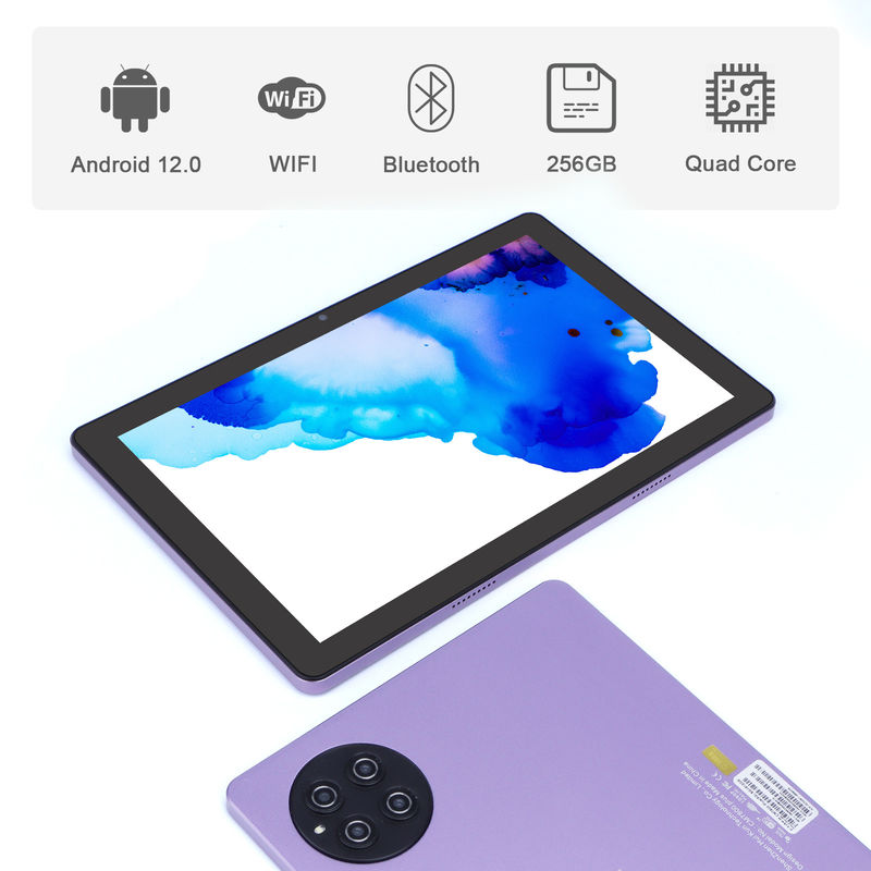 C 아이디어 9.7인치 안드로이드 12 태블릿 8GB 램 512GB 롬 모델 CM7800 보라색