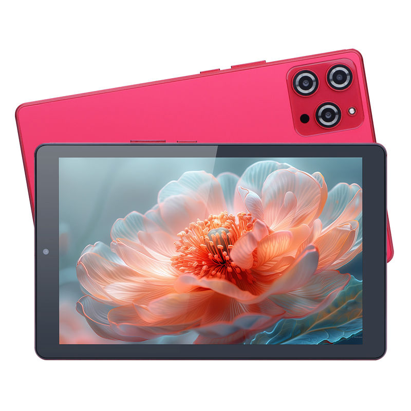 C 아이디어 9인치 안드로이드 12 태블릿 8GB 램 512GB 롬 5MP+8MP 듀얼 카메라 와이파이 태블릿 SIM CM915 (붉은)