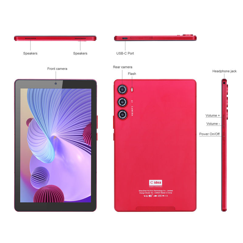 C 아이디어 9인치 태블릿 PC WIFI 2.4G/5G 800x1280 IPS 화면 안드로이드 태블릿 전화 통화 지원