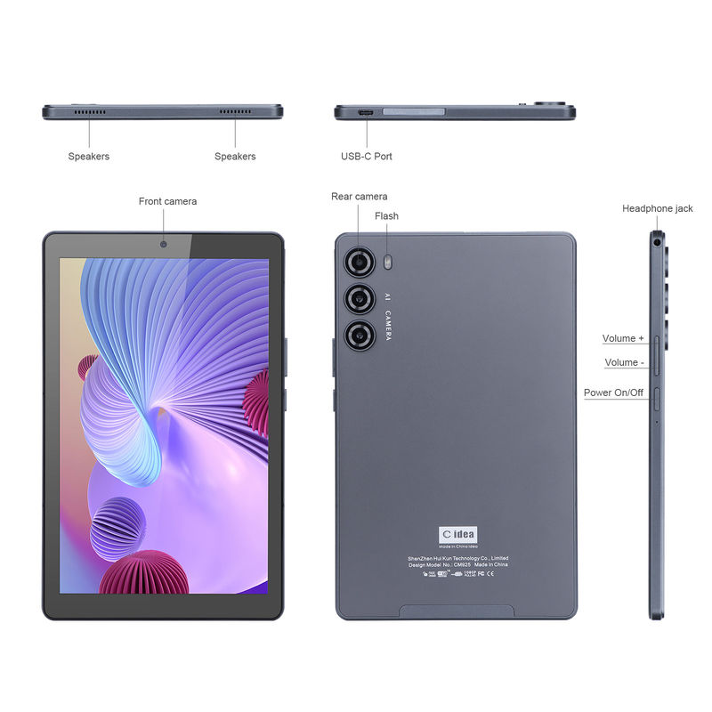 C 아이디어 9인치 태블릿 PC WIFI 2.4G/5G 800x1280 IPS 화면 안드로이드 태블릿 전화 통화 지원