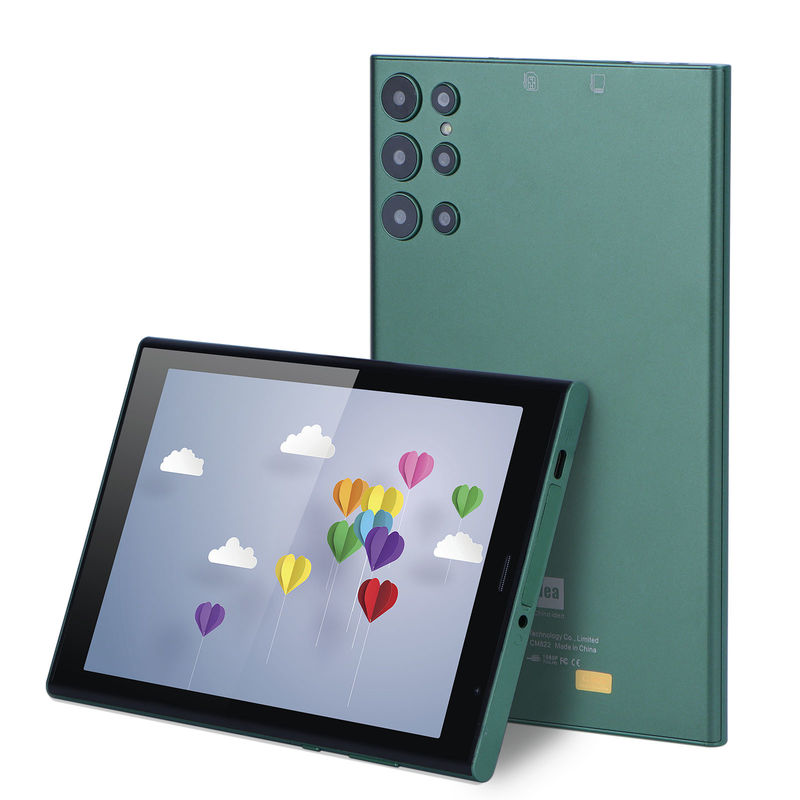C 아이디어 8인치 안드로이드 태블릿 PC 8GB 램 512GB 롬 쿼드 코어 800*1280 HD 태블릿 WIFI/SIM 카드 CM822 (녹색)