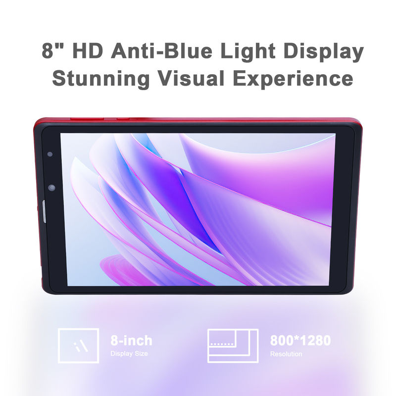 C 아이디어 8인치 안드로이드 태블릿 PC 제조사 안드로이드 12 쿼드 코어 8GB+512GB 저장 장치 IPS HD 디스플레이 CM835 (붉은)