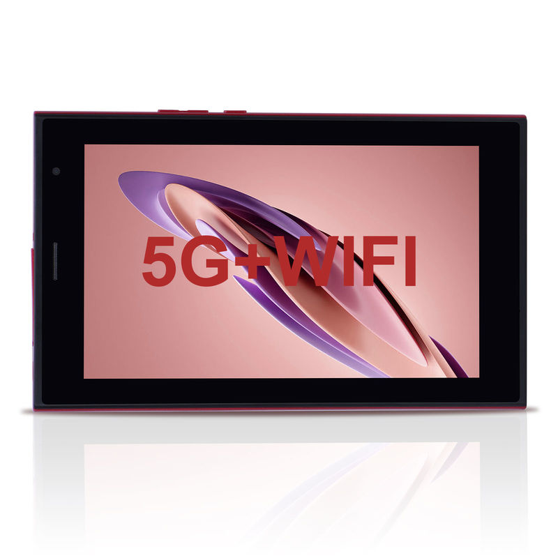 C 아이디어 안드로이드 7 인치 태블릿 PC 6 램 + 128 롬 저장 6000mAh 배터리 사용 시간 어린이 및 성인 CM522 빨간색