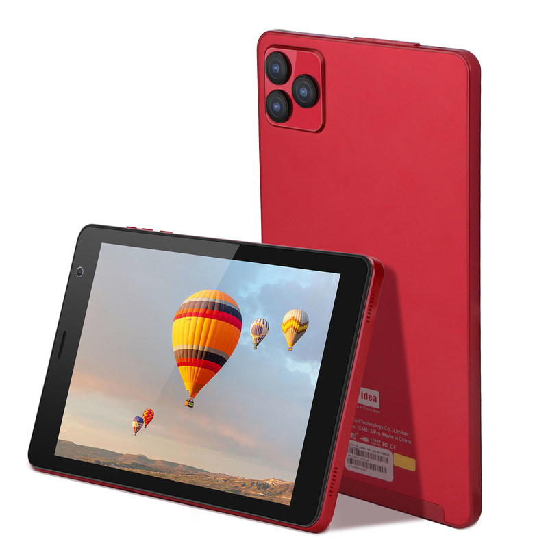 C 아이디어 1280x800 IPS 8인치 안드로이드 태블릿 HD 터치 스크린 GPS 와이파이 듀얼 카메라 8000mAh 배터리 CM813-붉은