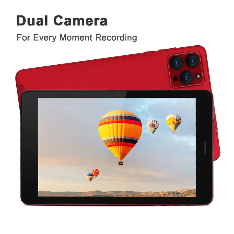 C 아이디어 1280x800 IPS 8인치 안드로이드 태블릿 HD 터치 스크린 GPS 와이파이 듀얼 카메라 8000mAh 배터리 CM813-붉은