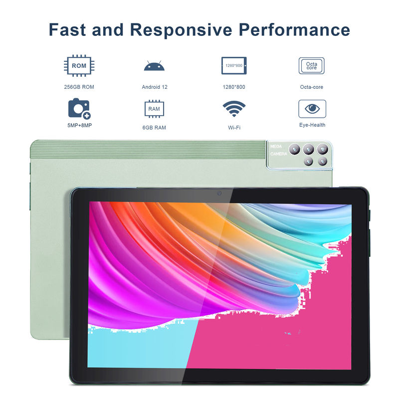 C 아이디어 6+256GB 800x1280 IPS 10 인치 태블릿 PC 케이스 쿼드 코어 듀얼 5MP+8MP 카메라 HD IPS 디스플레이 CM7000