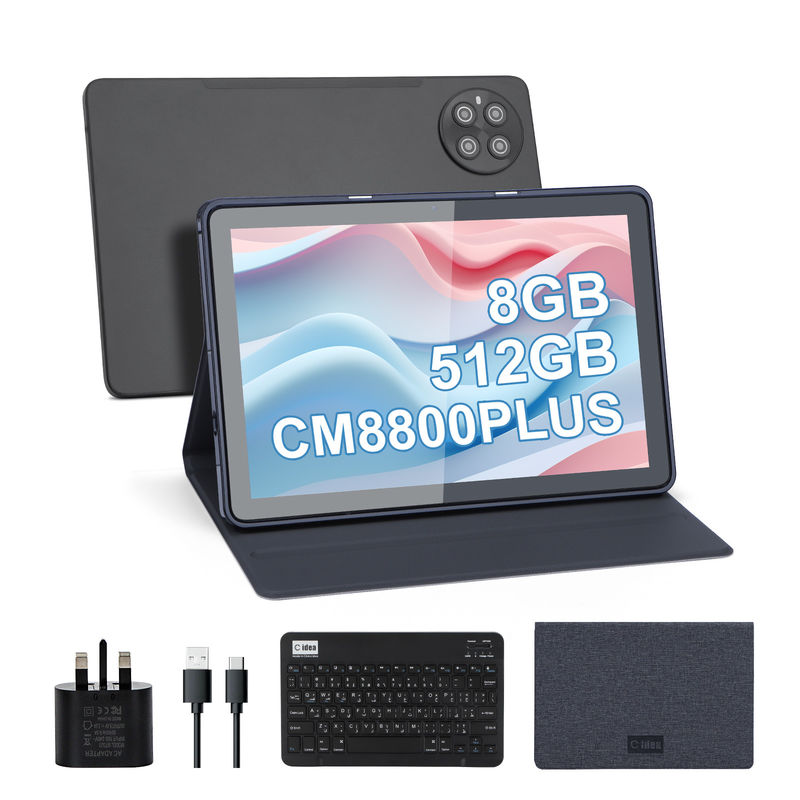 C 아이디어 8GB RAM 512GB ROM 와이파이 안드로이드 태블릿 PC 태블릿 SIM 지원 CM8800 플러스
