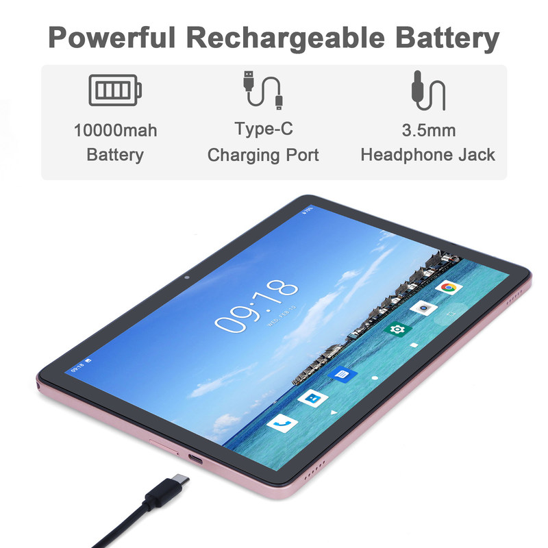 C 아이디어 10.1인치 안드로이드 와이파이 터치 스크린 태블릿 PC 5G LET 키보드 CM8800플러스