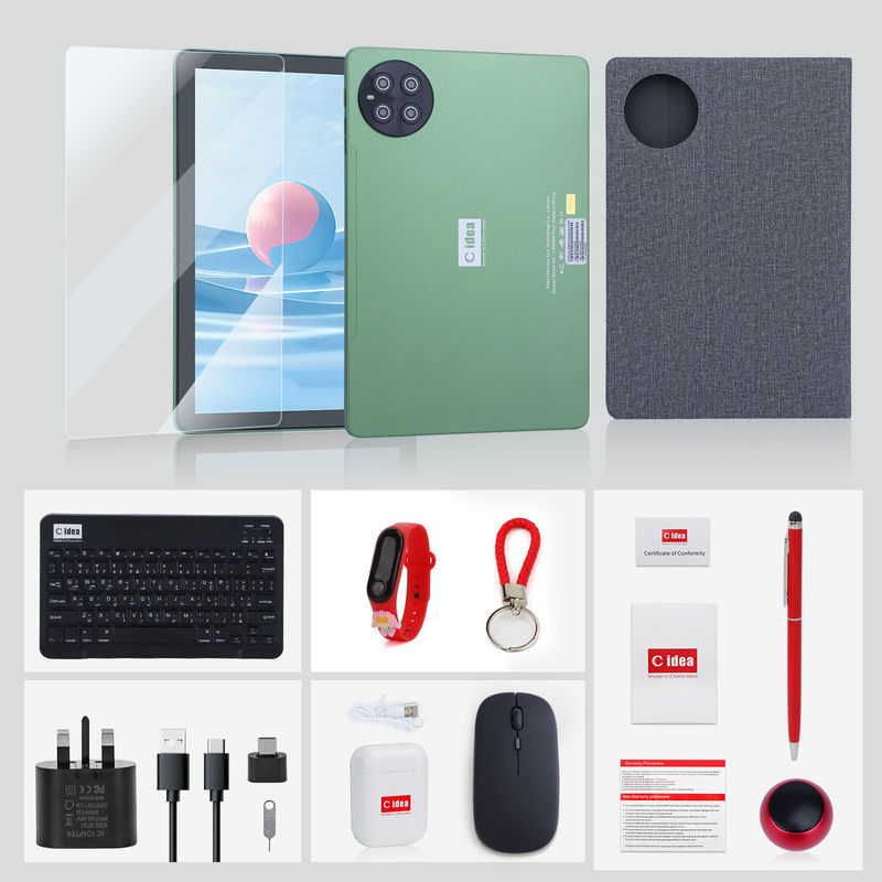 C 아이디어 학생용 태블릿 8GB RAM 512GB ROM 10.1인치 태블릿 PC 2 SIM CM8800 플러스