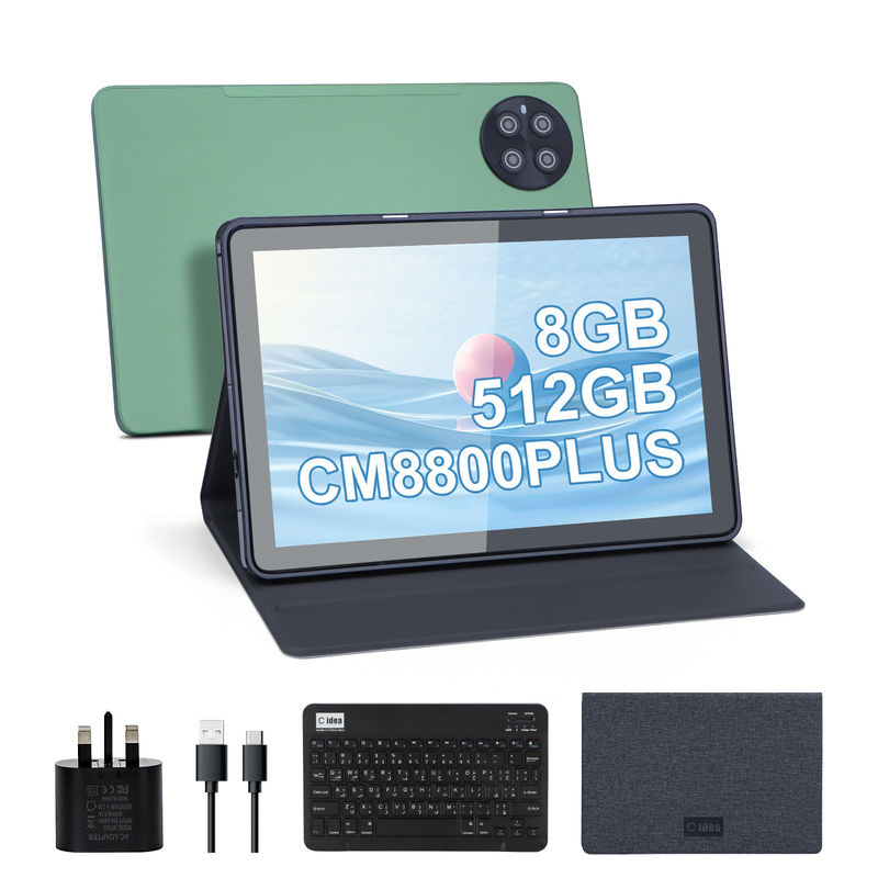 C 아이디어 학생용 태블릿 8GB RAM 512GB ROM 10.1인치 태블릿 PC 2 SIM CM8800 플러스