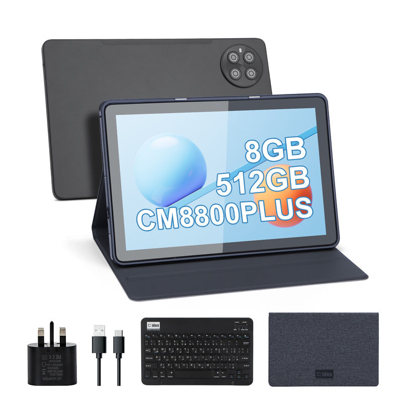 C 아이디어 512GB 저장장치 5G 와이파이 트러치 화면 10.1 인치 태블릿 SIM와 함께 학교 CM8800 플러스