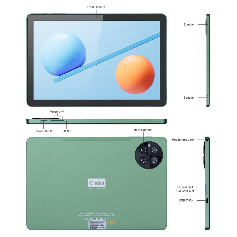 키보드 마우스와 함께 학생용 교육용 10.1인치 태블릿 2 SIM CM8800plus