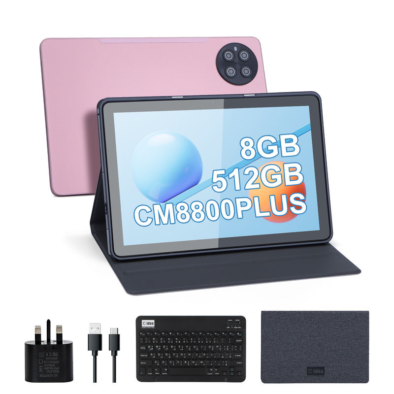 C 아이디어 10.1인치 5G 와이파이 터치 스크린 태블릿 키보드 CM8800 플러스 학생용