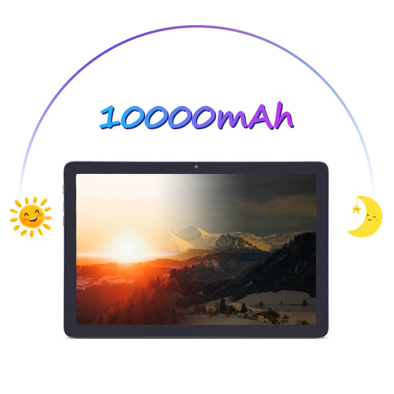 C 아이디어 안드로이드 태블릿 10.1인치 듀얼 카메라 8GB 램 512GB 와이파이 5G 태블릿 키보드 마우스와 함께 학교용 SIM 지원