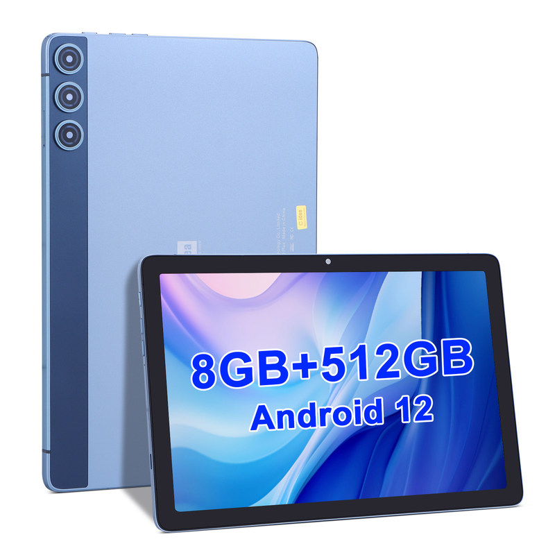 C 아이디어 안드로이드 태블릿 WIFI 5G 태블릿 10.1 인치 듀얼 카메라 8GB 램 512GB 키보드 마우스와 함께 학생용 SIM 지원