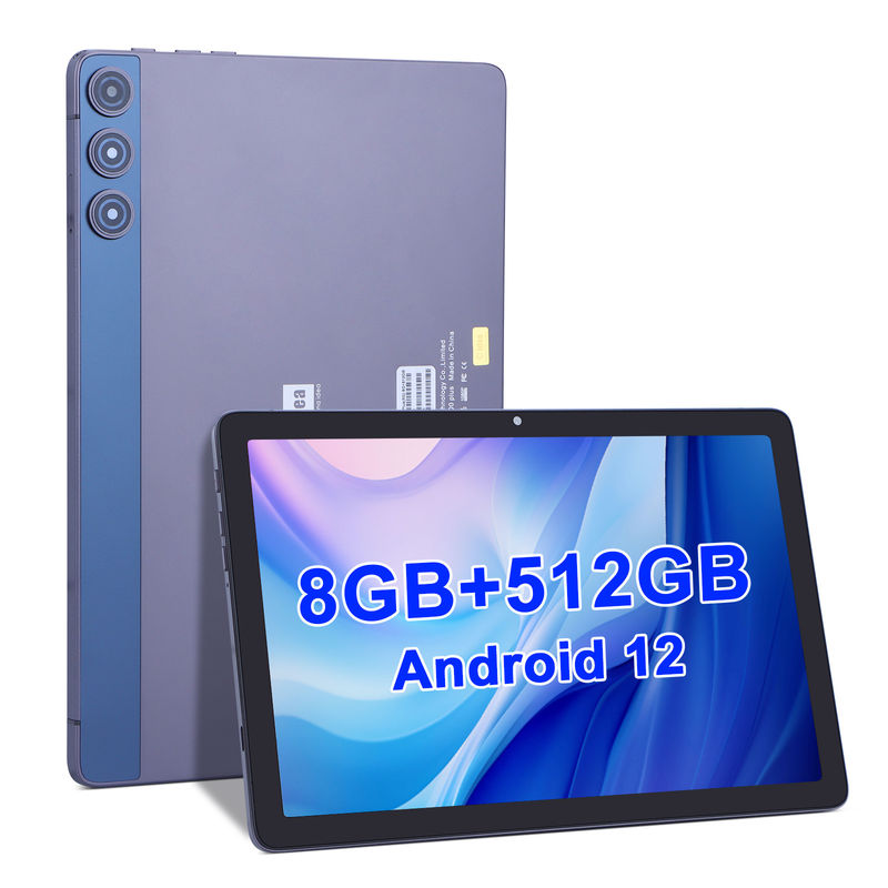 C 아이디어 안드로이드 태블릿 10.1인치 듀얼 카메라 8GB 램 512GB 와이파이 5G 태블릿 키보드 마우스와 함께 학교용 SIM 지원