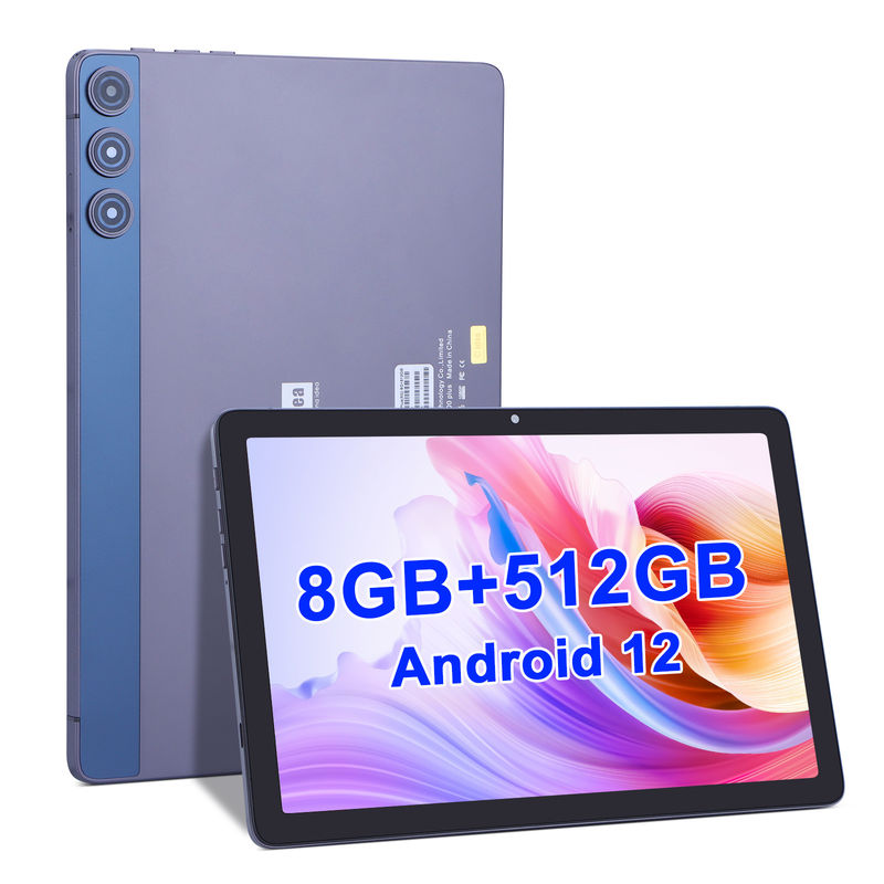 C 아이디어 10.1인치 안드로이드 태블릿 듀얼 카메라 8GB 램 512GB 롬 와이파이 5G 태블릿 키보드 마우스와 함께