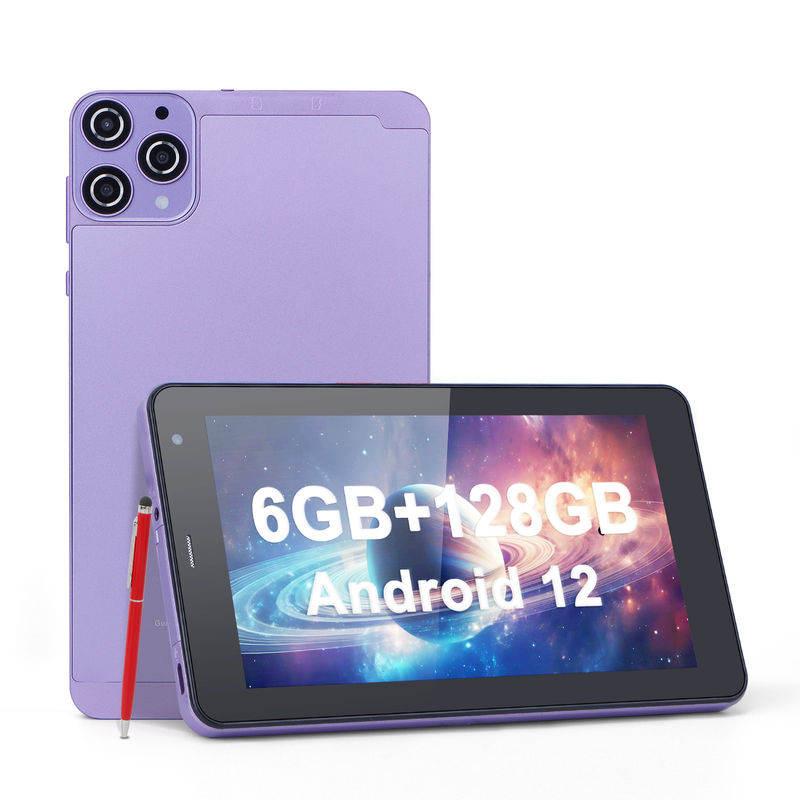C 아이디아 미니 7인치 안드로이드 시스템 학생용 WiFi 5G 교육 태블릿 CM515 ((紫)