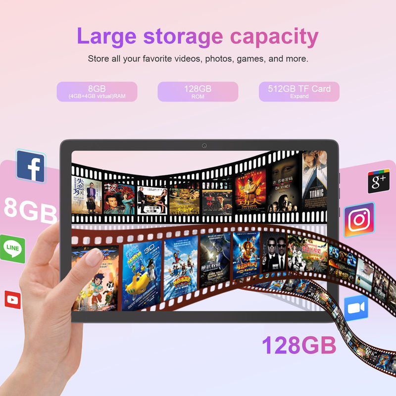 C 아이디어 안드로이드 14 FHD 화면 태블릿 PC 8+128GB 11인치 태블릿 PC 성인 십대 P1300