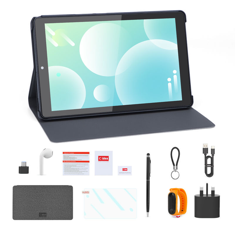 C 아이디어 안드로이드 태블릿 800x1280 IPS 화면 스마트 태블릿 PC와 SIM 교육 CM935 검은색