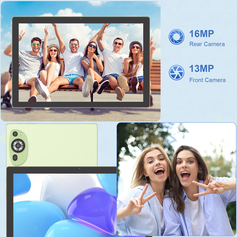 C 아이디어 5g 안드로이드 14 확장 가능한 저장장치 512GB 터치 스크린 태블릿 키보드 CM8200플러스 녹색
