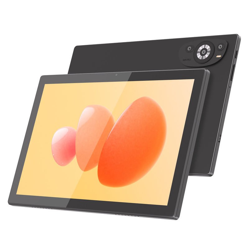 C 아이디어 10.1인치 Wifi 태블릿 칩과 SIM 지원 키보드 교육용 안드로이드 태블릿 PC M8200 플러스 블랙
