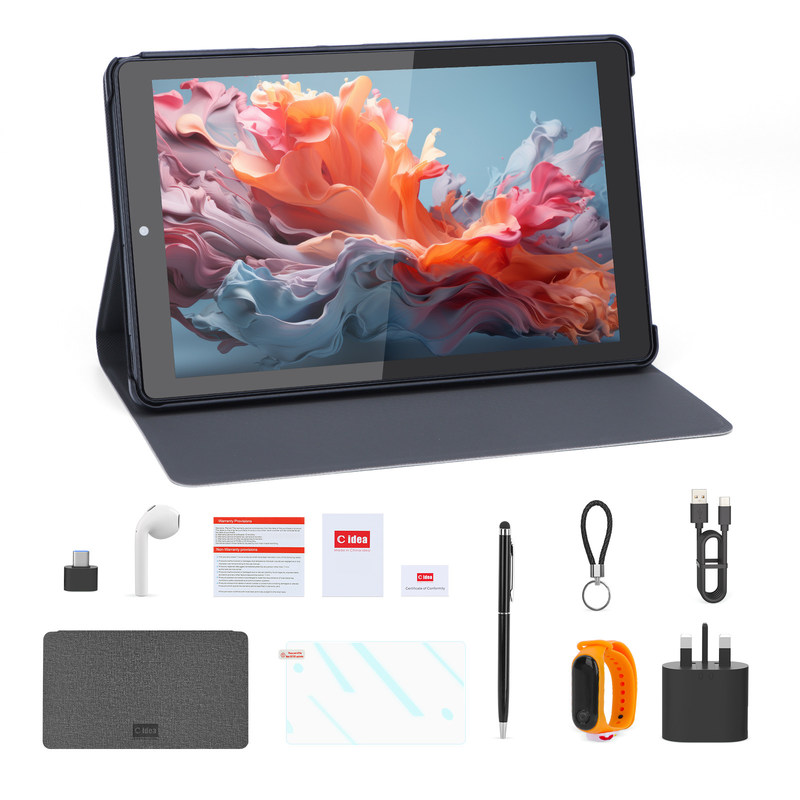 C 아이디어 안드로이드 태블릿 800x1280 IPS 화면 9 IN 스마트 태블릿 PC와 SIM 교육 CM935 검은색