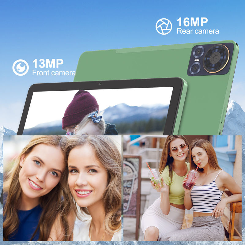 C 아이디어 10.1인치 5G 태블릿 SIM 안드로이드 14 태블릿 PC 교육용 CM8300 플러스 녹색
