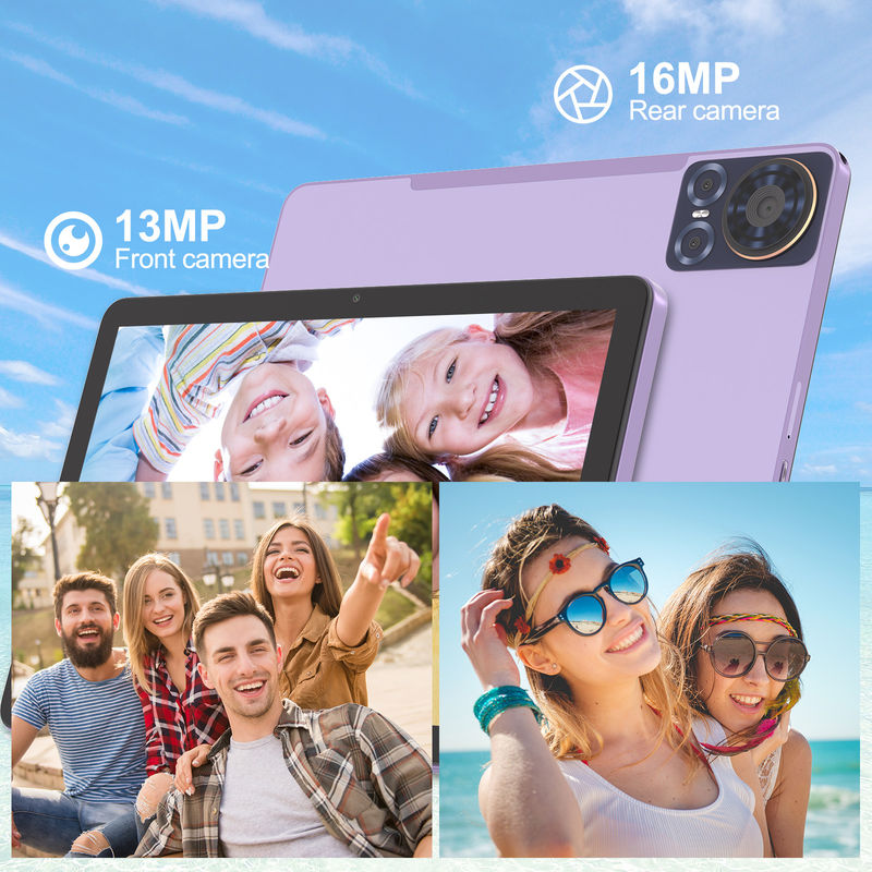 C 아이디어 5G 태블릿 듀얼 카메라 10인치 태블릿 컴퓨터 교육용 CM8300 플러스 보라색