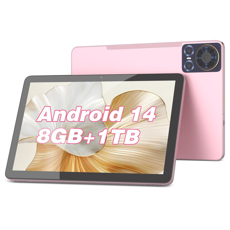 C 아이디어 10.1인치 태블릿 듀얼 카메라 안드로이드 태블릿 PC CM8300 플러스 분홍색