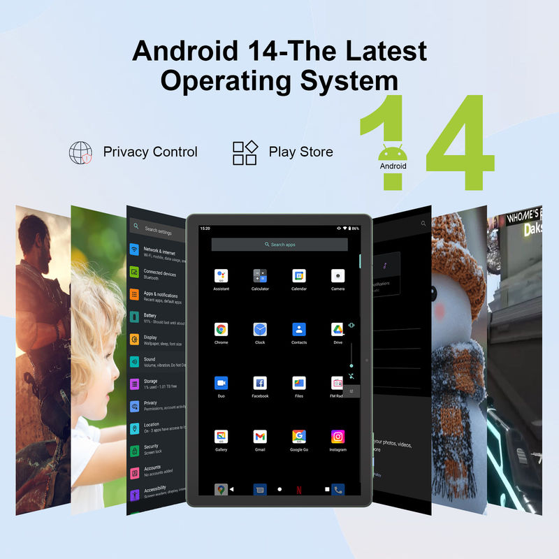 C Idea 최신 10.5인치 터치 스크린 안드로이드 태블릿 듀얼 SIM CM10500 Plus 그린