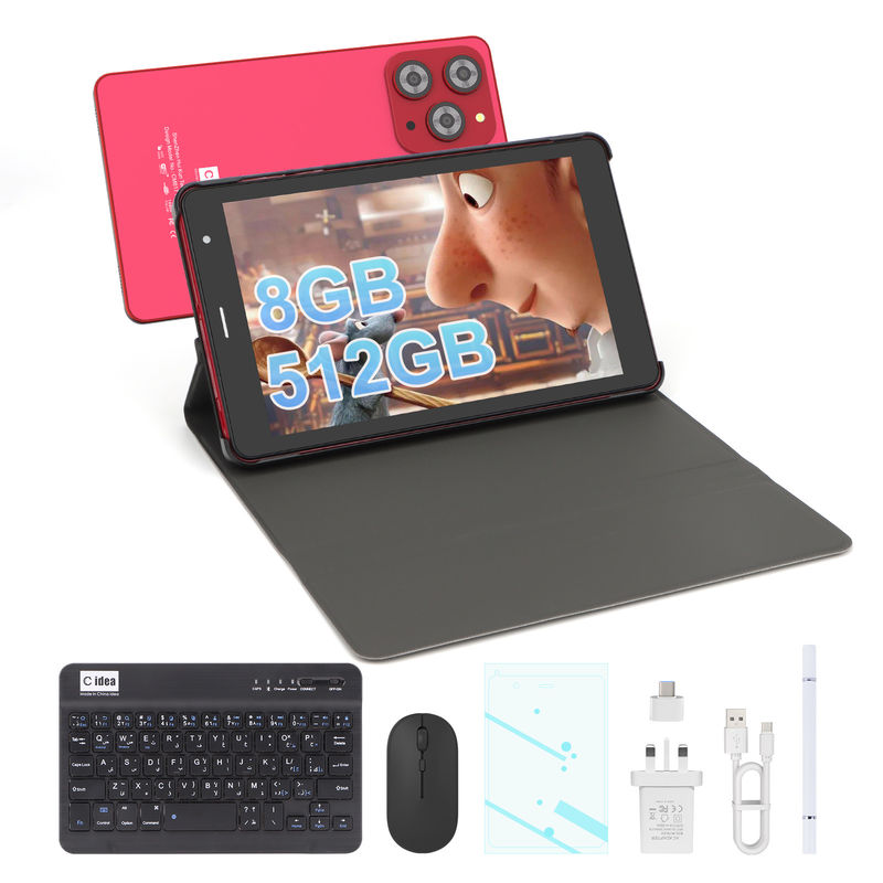 C idea MT6750 8코어 및 8GB RAM 8인치 안드로이드 태블릿 PC (SIM 포함) 교육용 CM817Pro max