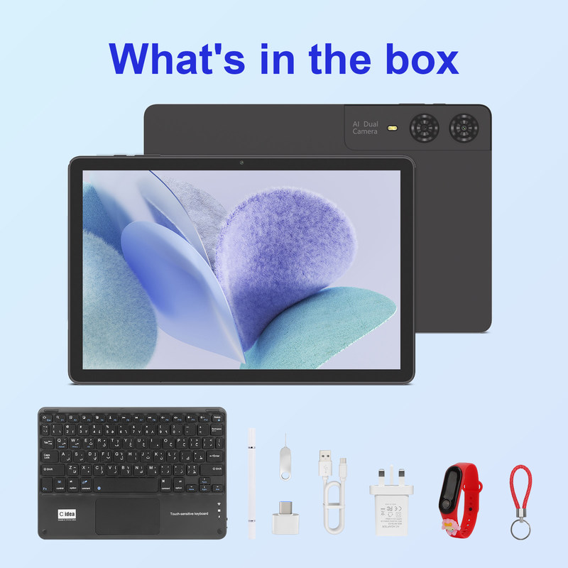 C 아이디어 10.95인치 HD 화면 교육용 태블릿 - 강력한 성능과 긴 배터리 수명