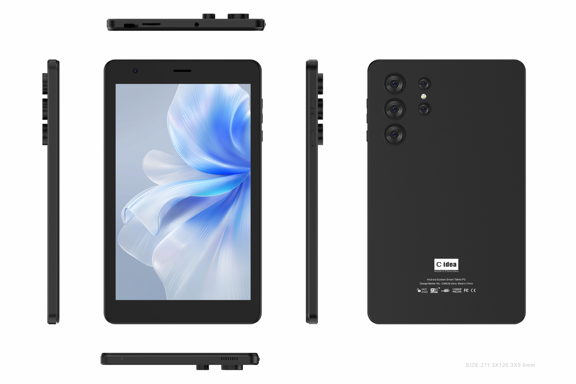 C 아이디어 유스 8인치 태블릿 안드로이드 13 블루 라이트 화면, 와이파이, 32GB + 64GB, 800*1280 IPS 인셀 CM826