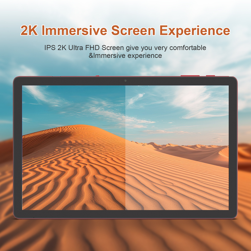 C idea 10.36 inch Android 15 Tablet 8GB RAM 1TB ROM Model CM10016 PLUS red