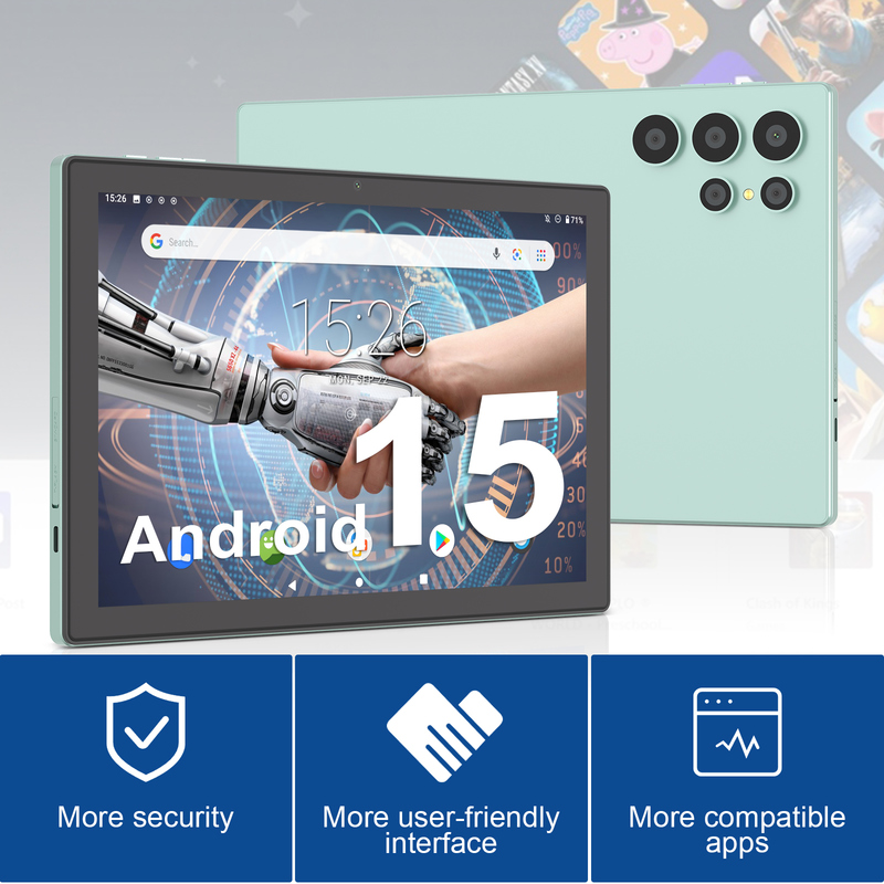 C 아이디어 10.1인치 안드로이드 와이파이 터치 스크린 태블릿 PC 5G LET 키보드 CM8900플러스
