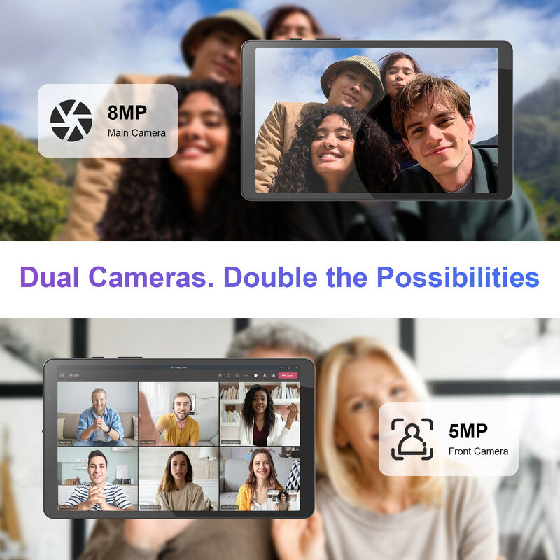 C 아이디어 8인치 스마트 태블릿 PC 키보드 8GB RAM+512 ROM 800*1340 IPS 인셀 터치 스크린 디스플레이 CM866 회색