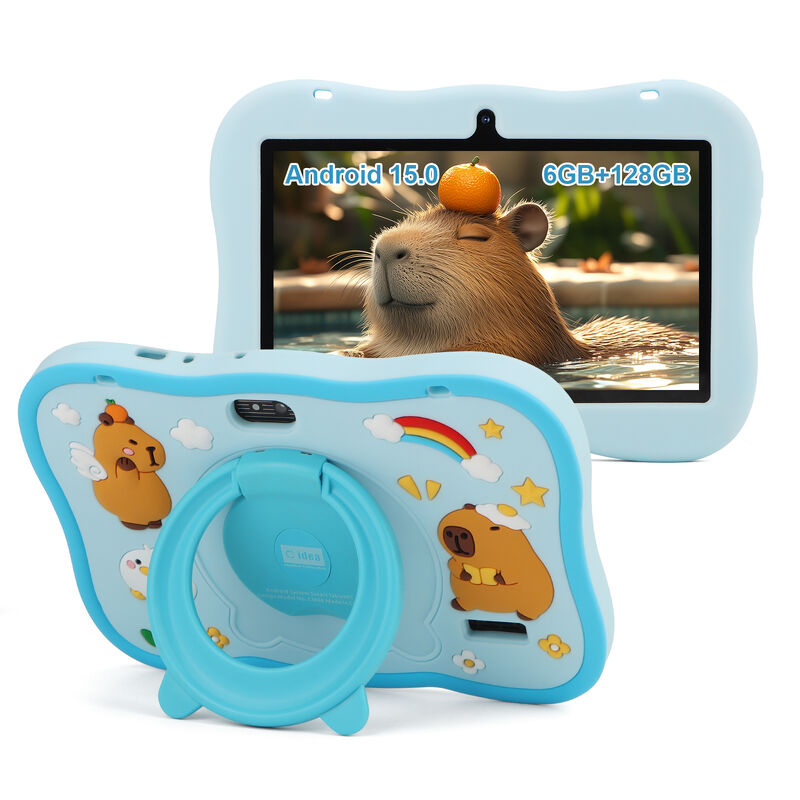 C 아이디어 유스 7인치 태블릿 안드로이드 15 TF 카드 슬롯, 와이파이,6GB +128GB, 1024*600 IPS 인셀 CM66