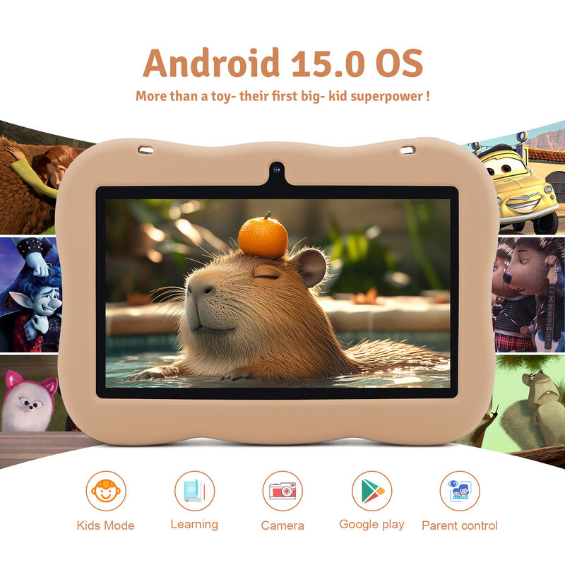 C 아이디어 유스 7인치 태블릿 안드로이드 15 TF 카드 슬롯, 와이파이,6GB +128GB, 1024*600 IPS 인셀 CM66