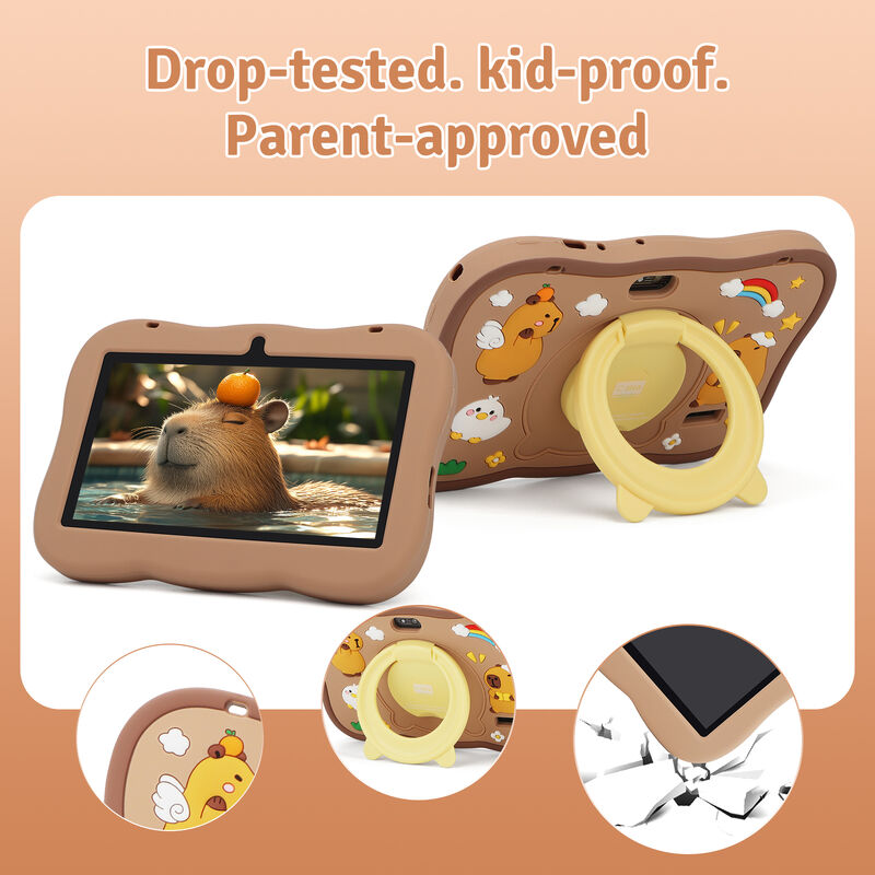 C 아이디어 유스 7인치 태블릿 안드로이드 15 TF 카드 슬롯, 와이파이,6GB +128GB, 1024*600 IPS 인셀 CM66