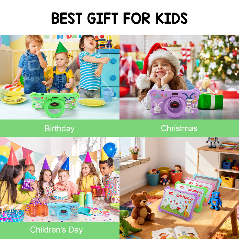 C 아이디어 유스 7인치 태블릿 안드로이드 16 TF 카드 슬롯, 와이파이,8GB +256GB, 1024*600 CM89