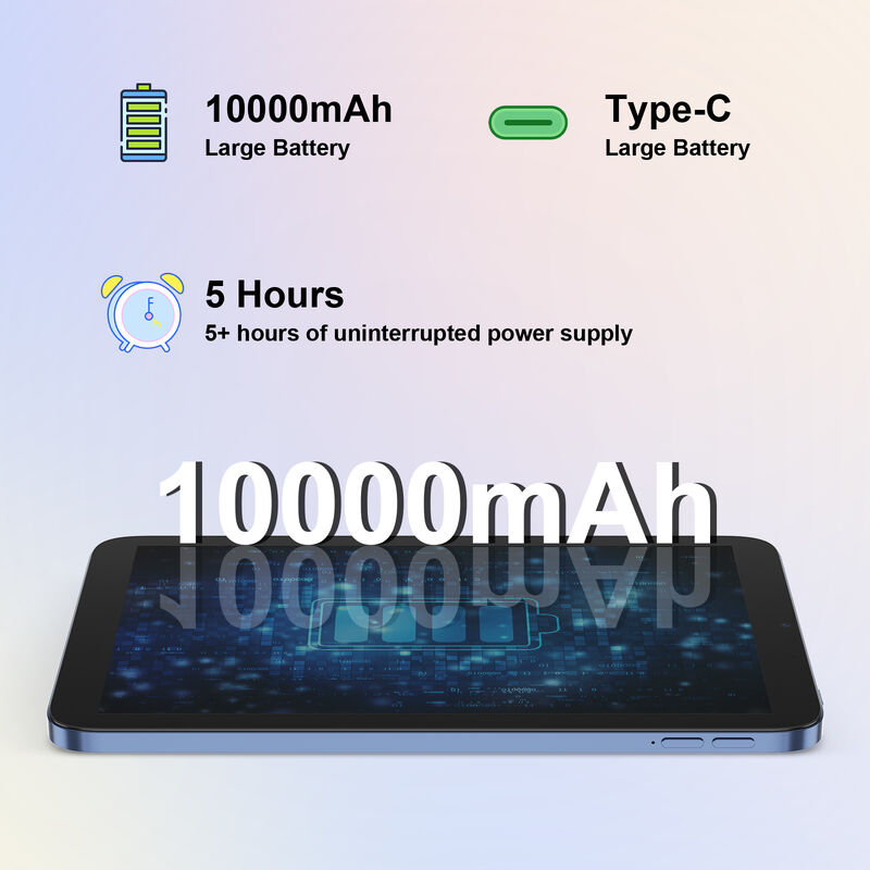 C 아이디어 10.1인치 안드로이드 와이파이 터치 스크린 파란색 태블릿 PC 5G 키보드 쿼드 코어 CM10017Air