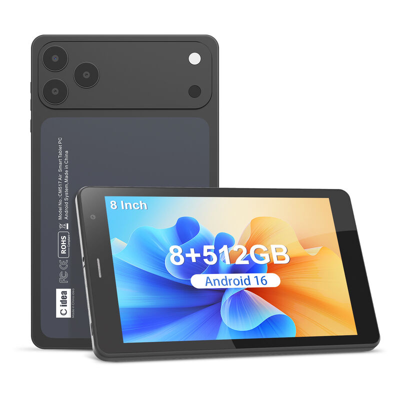C 아이디어 8인치 안드로이드 16 태블릿 8GB RAM 512GB ROM 모델 CM817 에어