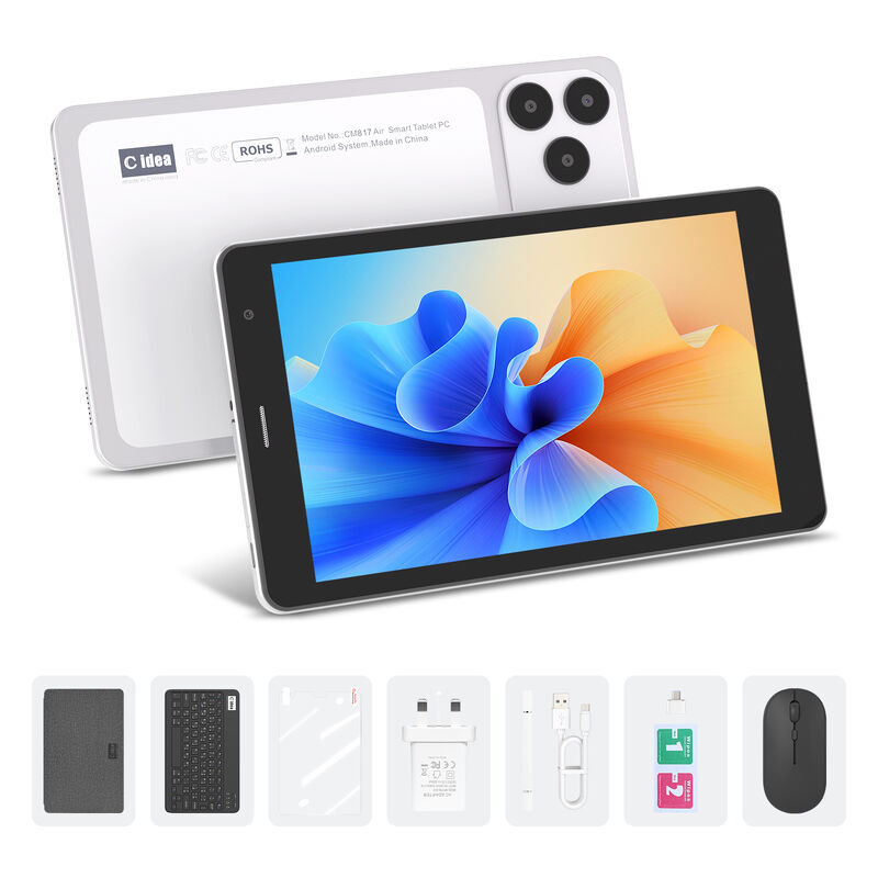 C 아이디어 8인치 안드로이드 16 태블릿 8GB RAM 512GB ROM 모델 CM817 에어