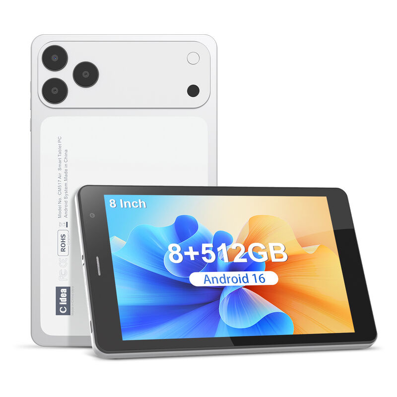 C idea 7인치 와이파이 태블릿 (케이스 포함) 8+256GB 저장공간 쿼드코어 프로세서 600x1024 IPS 터치스크린 CM517 air