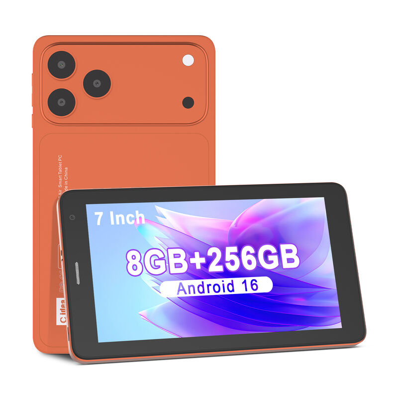 C 아이디어 7인치 안드로이드 스마트 태블릿 8+256GB 8*CortexTm-A53 와이파이 태블릿 HD 터치 스크린 CM517 공기