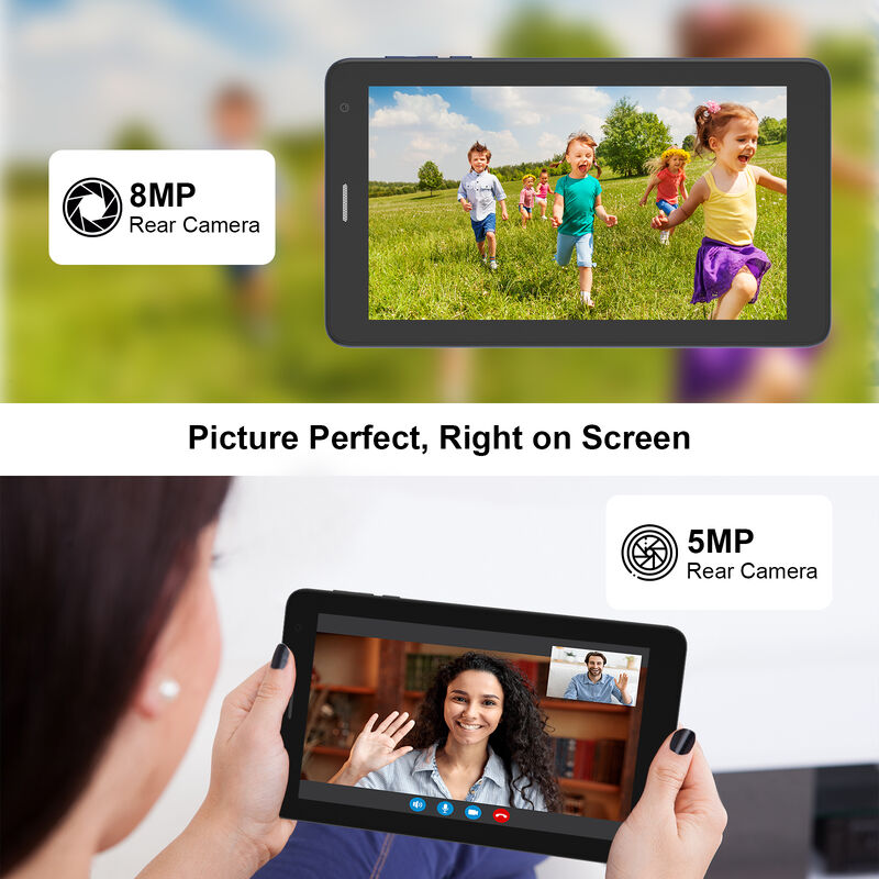 C 아이디어 7인치 안드로이드 스마트 태블릿 8+256GB 8*CortexTm-A53 와이파이 태블릿 HD 터치 스크린 CM517 공기