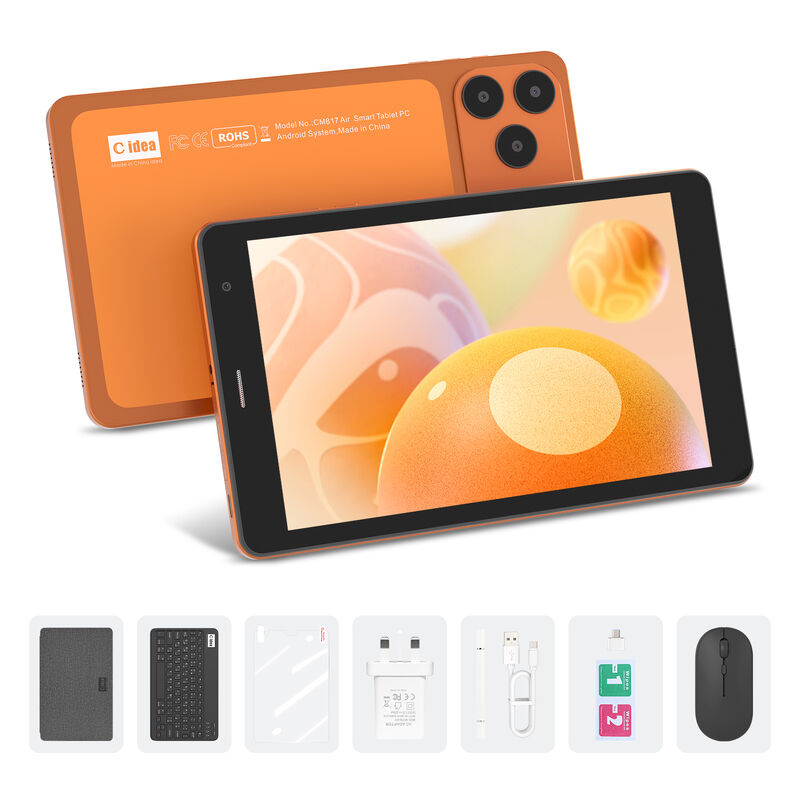 C 아이디어 8인치 안드로이드 16 태블릿 8GB RAM 512GB ROM 모델 CM817 에어